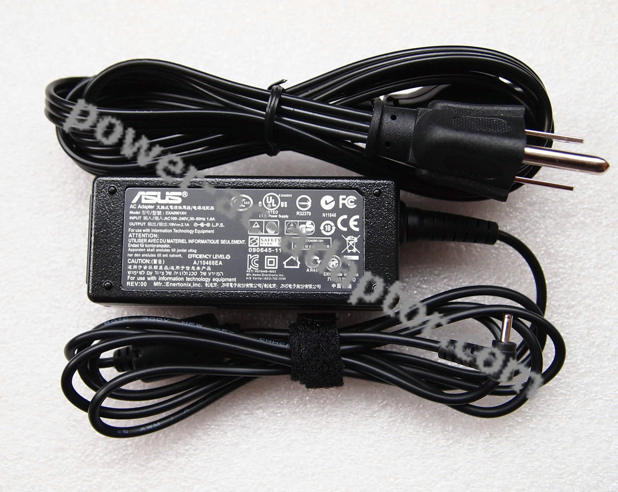 19V 2.1A 40W AC Adapter Cord/Charger ASUS Eee PC 1005HA Series