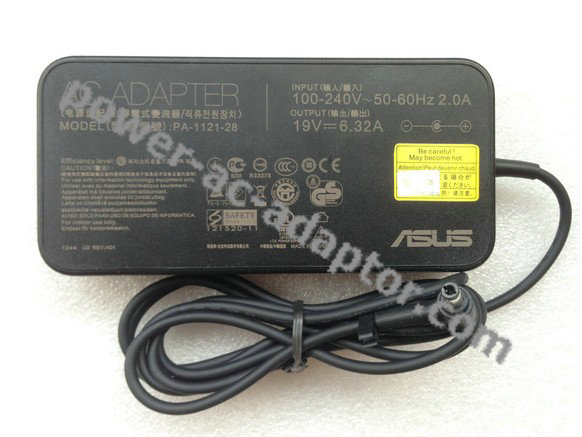 120W Genuine Asus 90XB00DN-MPW000 90XB00DN-MPW010 ac adapter - Click Image to Close