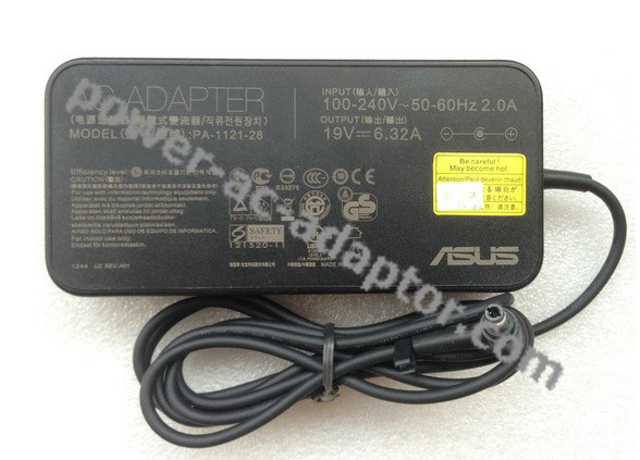 19V 6.32A Genuine ASUS G53SV G73SW G74SX K53SV ac adapter