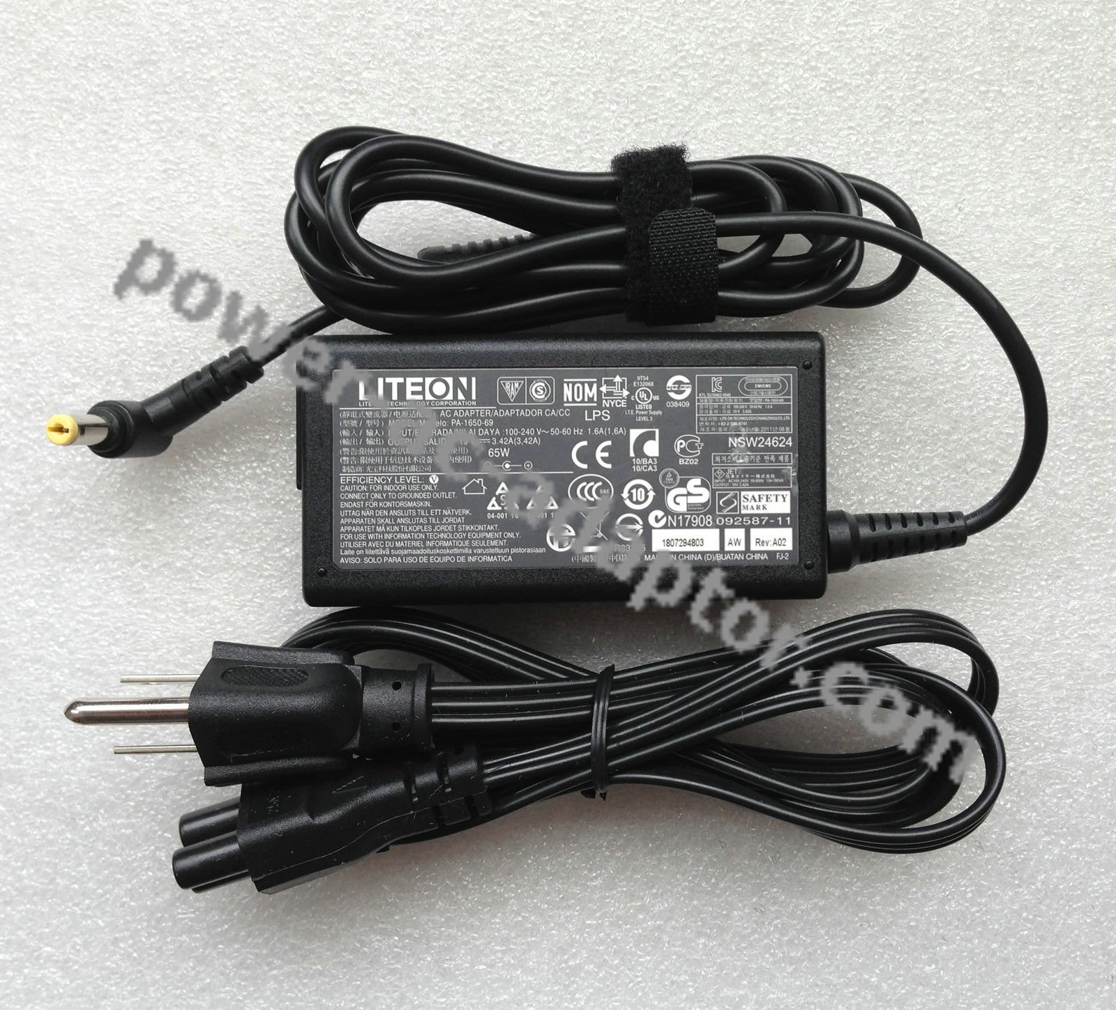 65w Acer Chicony CPA09-A065N1 CPA09-004B ac adapter charger - Click Image to Close