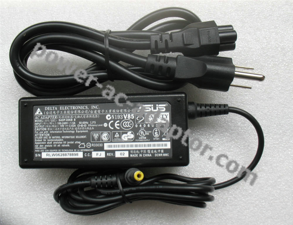 AC Adapter Power Cord Asus U35J U35JC U35JC-A1 U35JC-XA1 Laptop