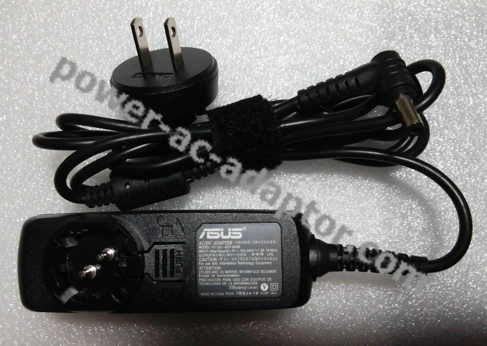 45W AC Power Adapter Cord for Asus X451CA-VX026D Notebook