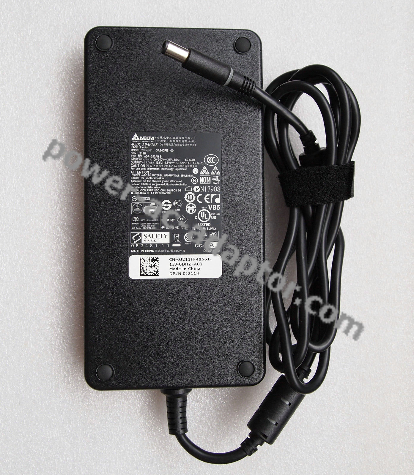 240W Original Dell Alienware M17x R3 AC Power Adapter Charger