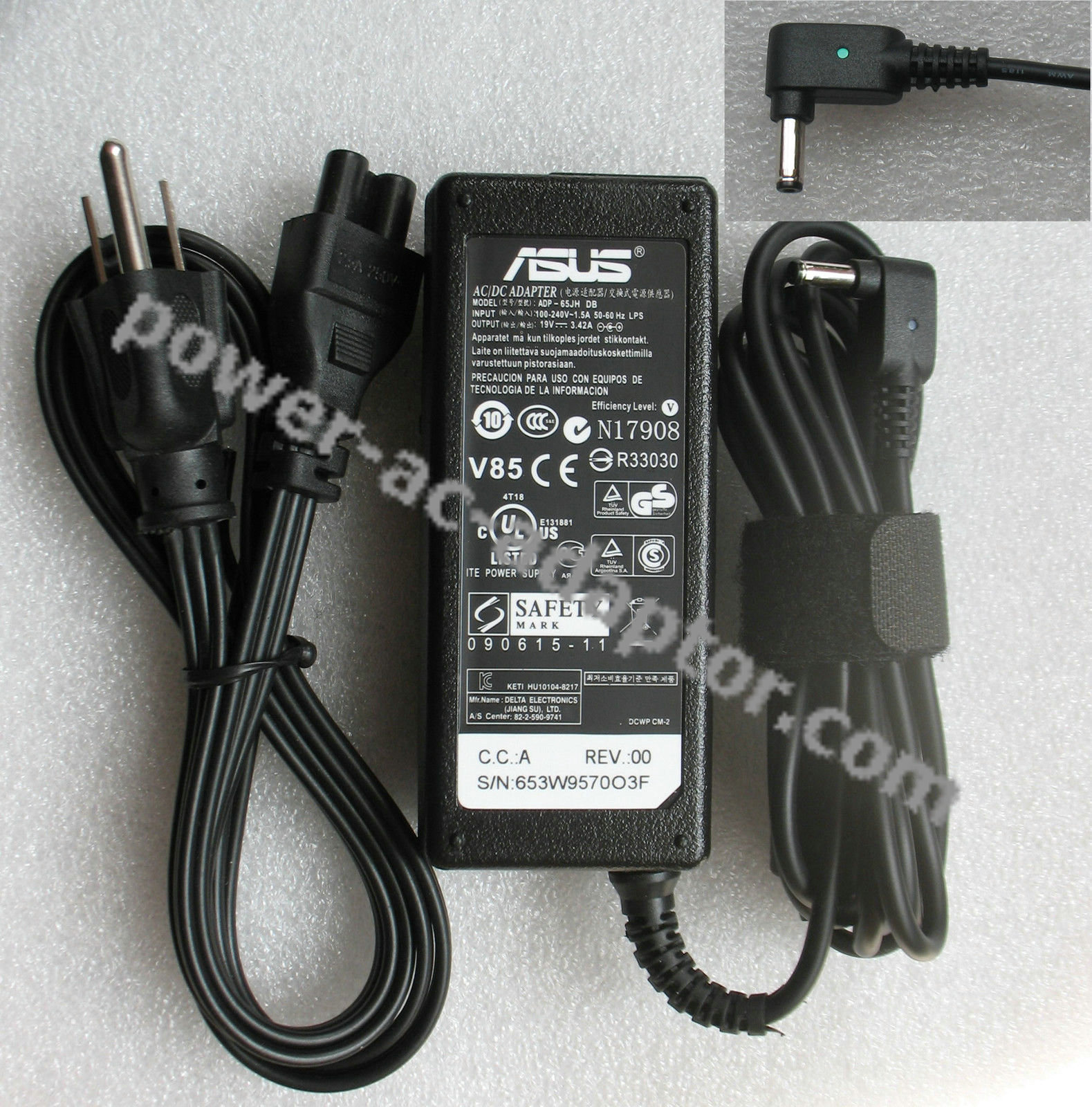 Adapter for ASUS ZenBook UX32A-DB31/i3-2367M Ultrabook