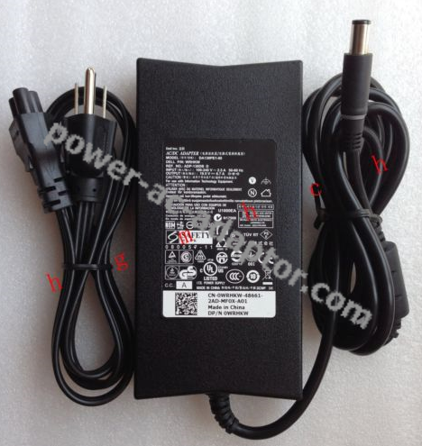 Dell 130W AC Power Adapter Alienware 13/n00aw309 Gaming Laptop - Click Image to Close