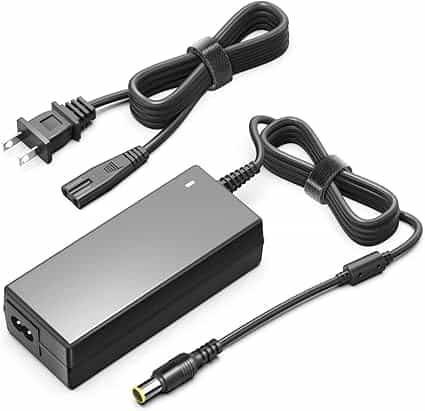 Jackery Charger, 90W Power Supply for Jackery Explorer 550/500/300/240/160 E240 E300 E500 E550, Anker 521 Port