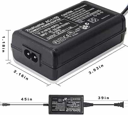 AC-L100 Power Supply Adapter Compatible with Sony HandyCam DCR-TRV18 TRV460 TRV520 DCR-TRV250 DCR-TRV260 TRV33