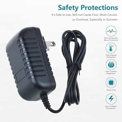 AC/DC Adapter for Sangean ATS-909X ATS909X PR-D8 PRD8 PR-D5 PRD5 Radio Receiver Power Supply Cord Cable Charge