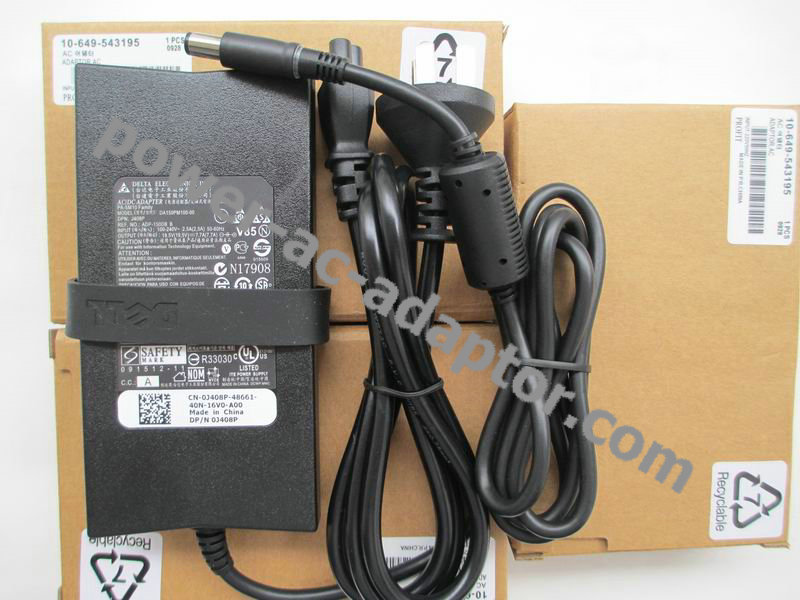 Original Dell Alienware M15x 150W AC Power Adapter Supply Cord