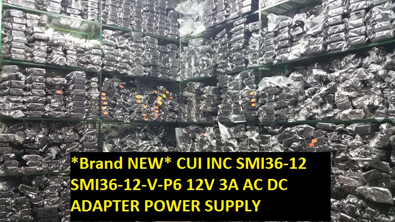 *Brand NEW*AC DC ADAPTER CUI INC 12V 3A SMI36-12-V-P6 SMI36-12 POWER SUPPLY