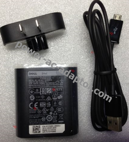 24W AC Adapter for Dell Venue 11 Pro 7000/ftcwj01 Tablet/Laptop