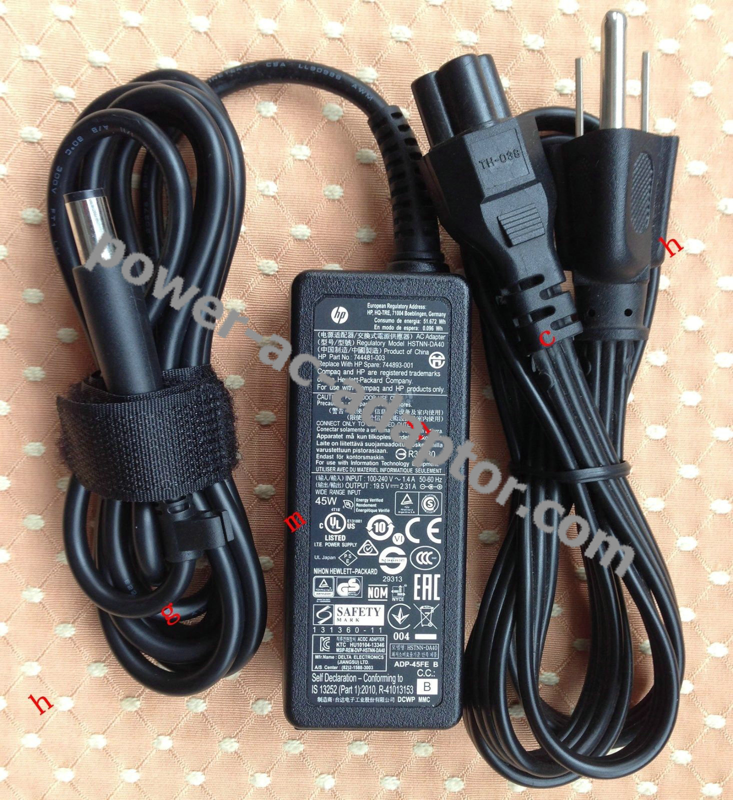 19.5V 2.31A AC Adapter Charger for Dell XPS 13-L322X Ultrabook