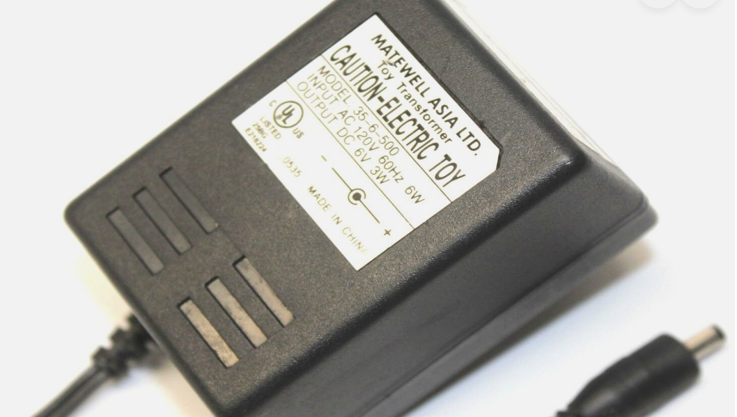 *Brand NEW* 6 Volts 3 Watts AC Adapter Matewell 35-6-500 Toy Transformer Power Supply