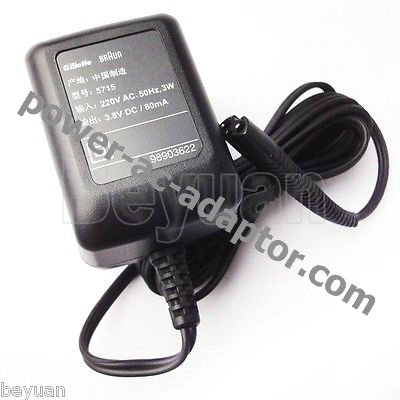 NEW Genuine Braun Shaver 130s-1 835 5685 5745 AC Adapter Charger - Click Image to Close