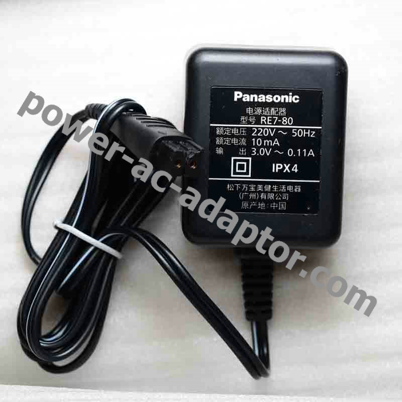 Original 10MA Panasonic ES-RW35-S405 RE7-80 AC Adapter