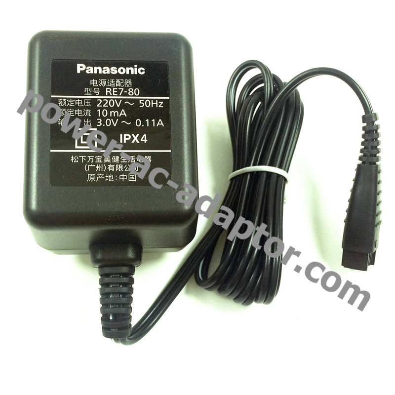 NEW Panasonic RE7-80 ES-RT25 ES-FRT2 AC Adapter charger - Click Image to Close