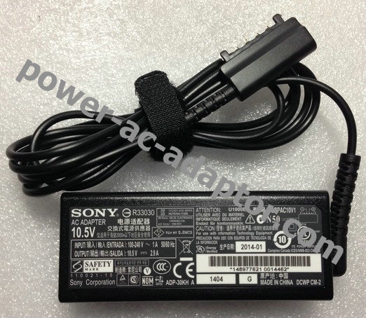 Sony SGPAC10V1.CEL SGPAC10V1 AC Adapter 4Pin 10.5V 2.9A - Click Image to Close