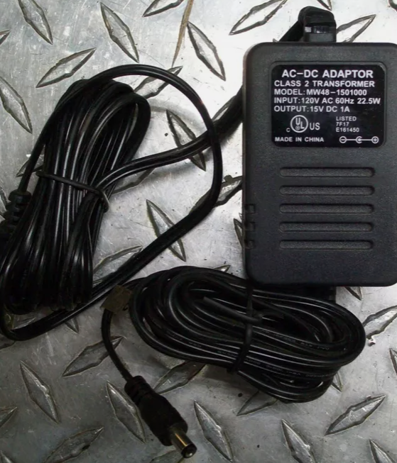 *Brand NEW*MW48-1501000 15VDC 1A AC/DC ADAPTER CLASS 2 TRANSFORMER POWER SUPPLY