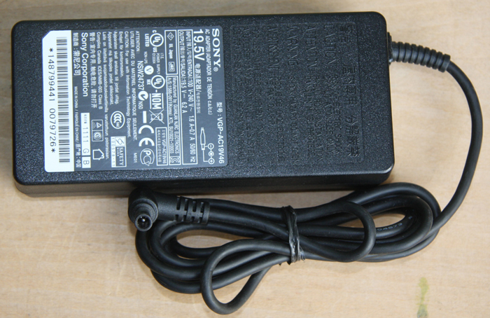 *Brand NEW*SONY 19.5V 6.2A (120W) VGP-AC19V45 19V46 AC DC ADAPTHE POWER Supply