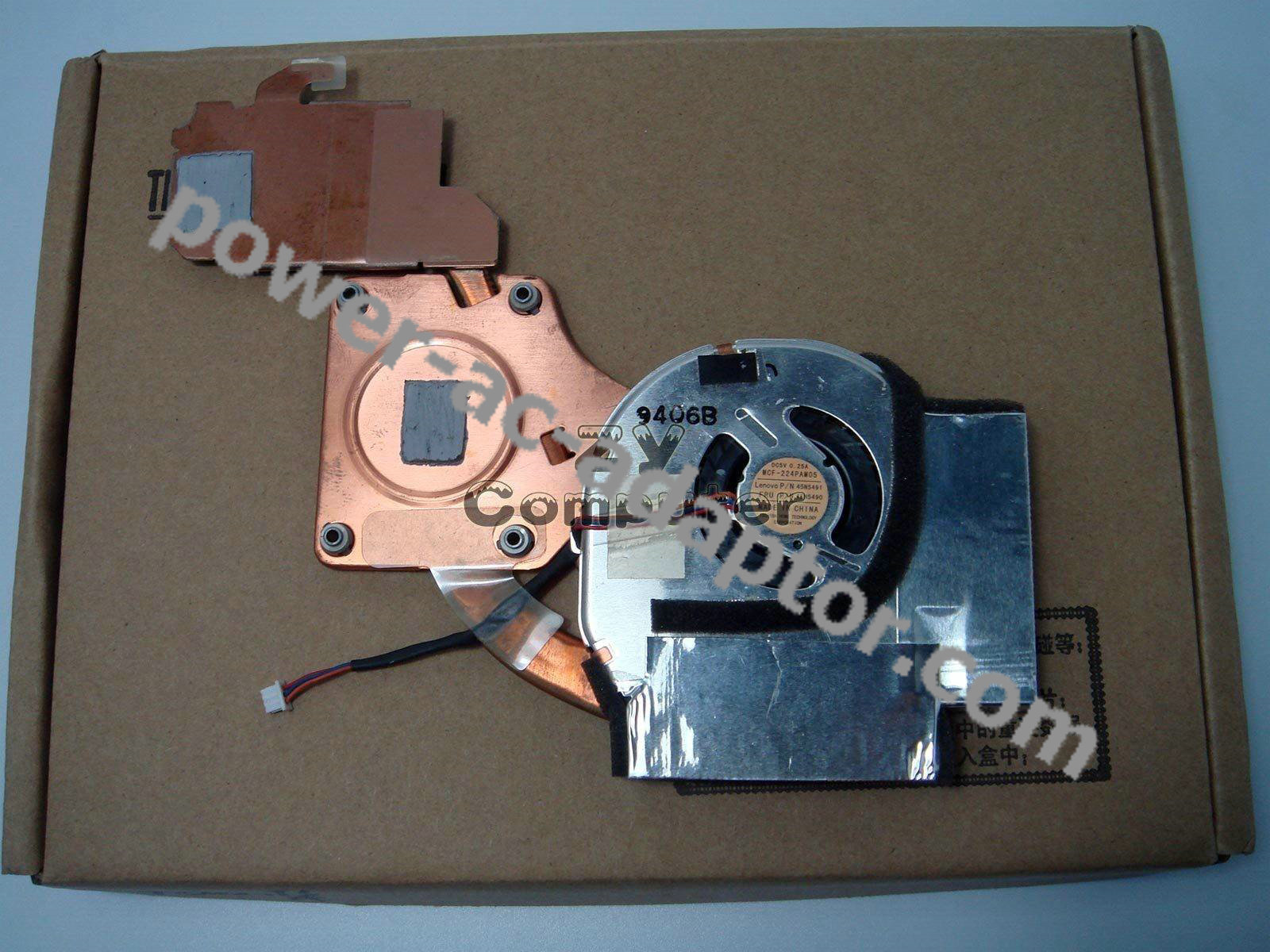 IBM ThinkPad T500 W500 CPU Fan Heatsink 42X5114 42X4776 45N5490 - Click Image to Close