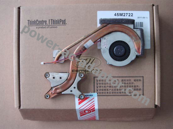 Lenovo T410 T410i heatsink fan 45N5908 45M2722 Discrete dispaley - Click Image to Close