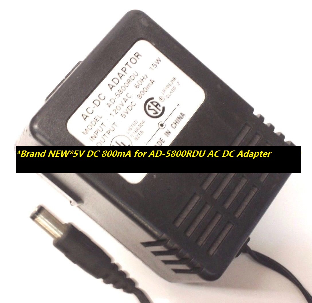 *Brand NEW*5V DC 800mA for AD-5800RDU AC DC Adapter POWER SUPPLY