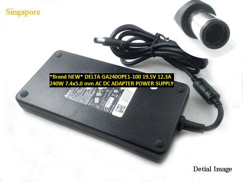 *Brand NEW* DELTA 240W 19.5V 12.3A GA240OPE1-100 7.4x5.0 mm AC DC ADAPTER POWER SUPPLY