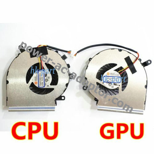 NEW MSI GE62 GL62 GE72 GL72 CPU fan GPU Fan PAAD06015SL