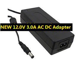 NEW 2Wire PSM36W-120TW 12.0V 3.0A AC DC Power Supply Charger Adapter - Click Image to Close