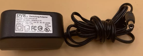 *Brand NEW*DVE Output 12V DC 1.5A 1500mA AC Adapter DVS-120A15FUS Charger Transformer Power Supply