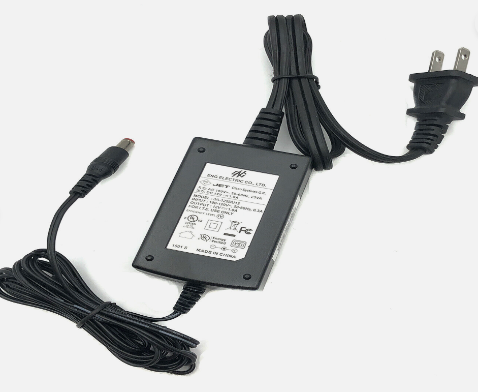 *Brand NEW*Genuine ENG 3A-125DU12 12V 1A AC/DC Adapter 5.5x2.1mm Power Supply